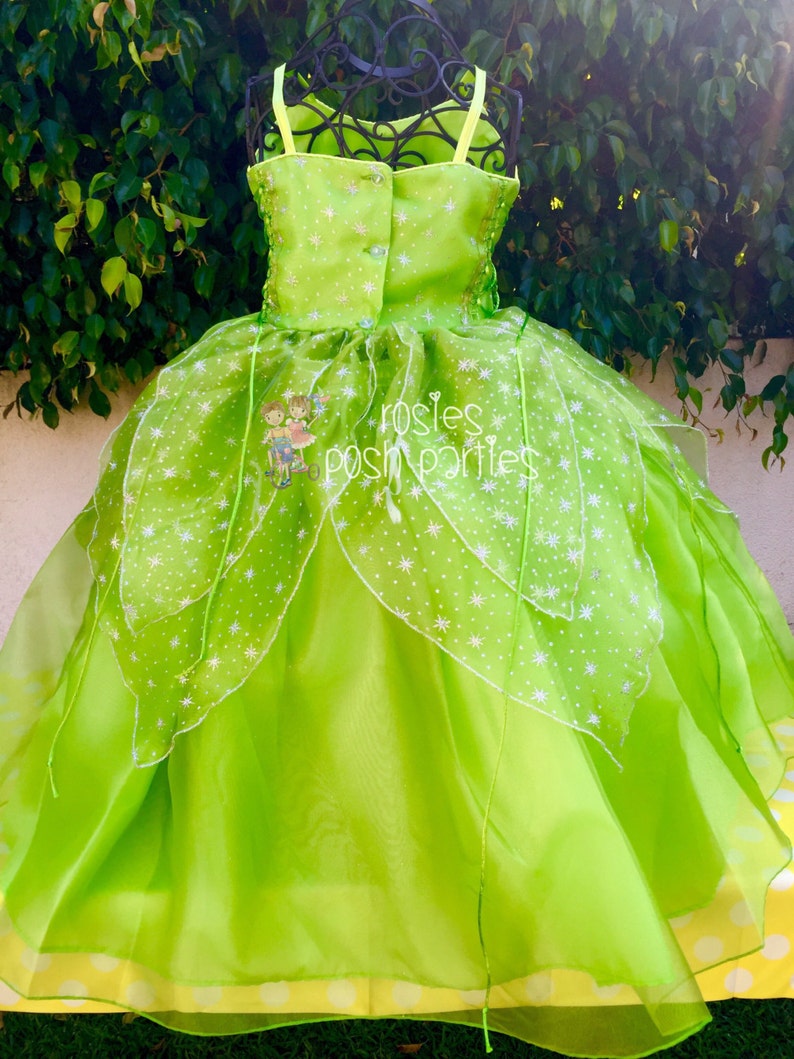 tinkerbell ball gown