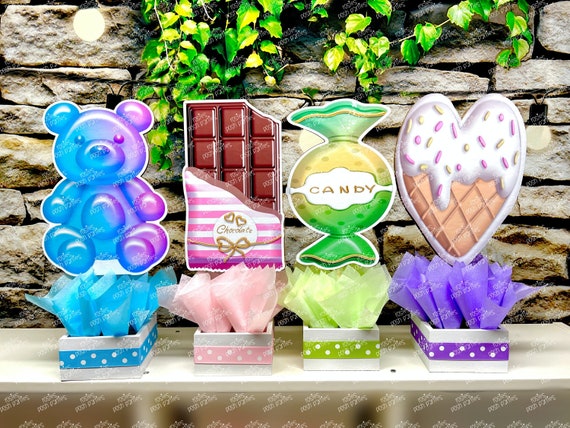 Candy Land Birthday Theme | Candyland Baby Shower Centerpiece | Candyland Party Decoration | Candy Baby Shower | Candyland Theme INDIVIDUAL Il_570xn