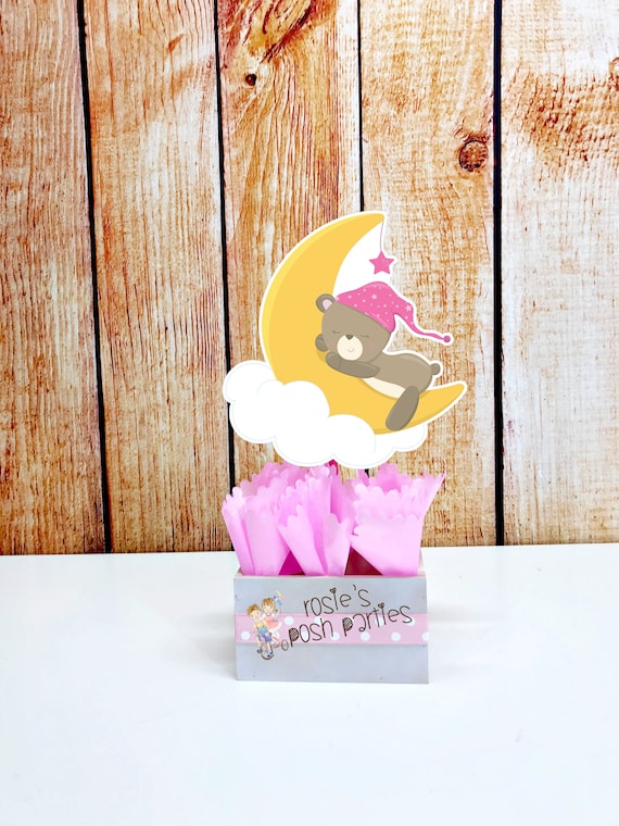 Twinkle Twinkle Litter Star Baby Shower Bear Centerpiece Baby Shower Party Decoration Baby Shower Baby Bear Birthday Bear Party INDIVIDUAL Il_570xn