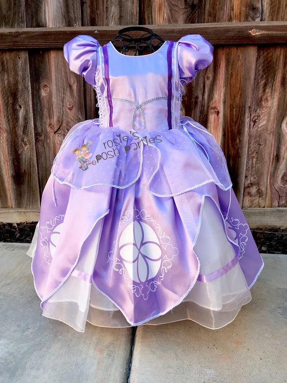 sofia the first birthday dress