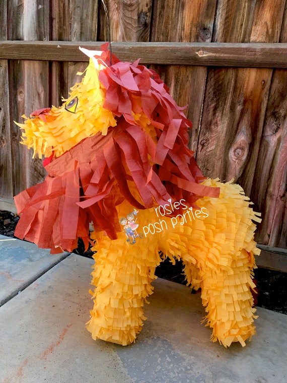 Lion Birthday Jungle Baby Shower Party Jungle birthday party decoration Pinata 1st birthday party Lion Jungle Baby Shower LARGE ITEM Il_570xn