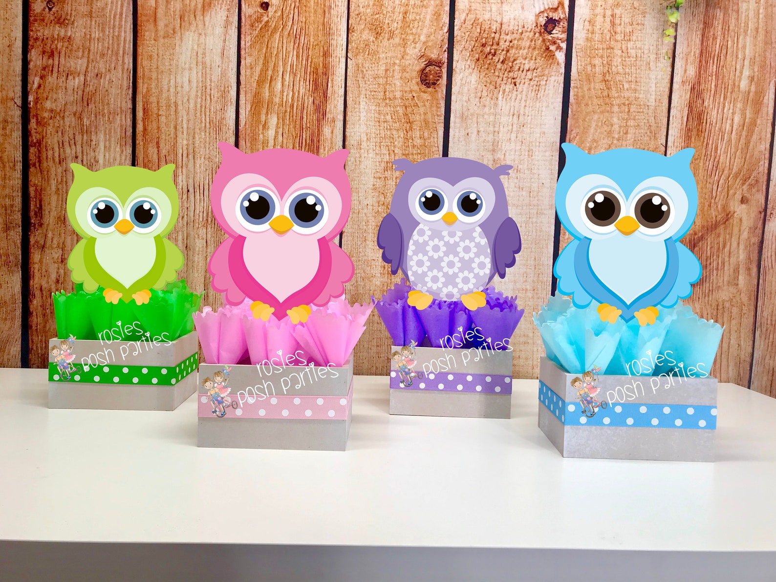 Owl Baby Shower Centerpiece for guest Table Owl centerpiece Etsy