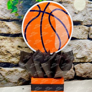 Sports Theme Centerpiece Sports Party Sports Birthday Soccer Football Baseball Basketball decoration for Birthday or themed event SET OF 4 image 3