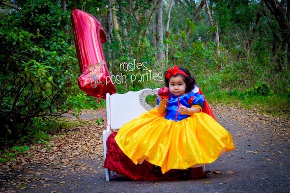 Snow White dress for Birthday costume 