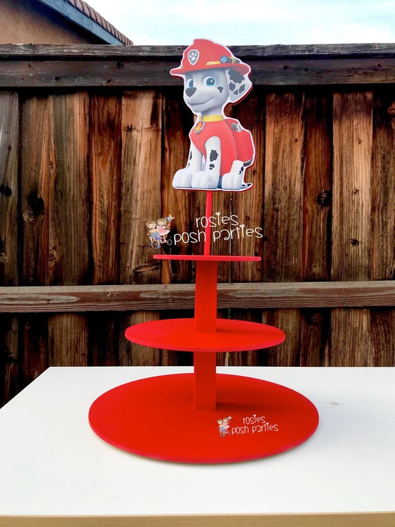 Paw Patrol Theme Cupcake | Paw Patrol Cupcake Favor | Paw Patrol Party | Cupcake Stand | Paw Patrol Stand | Paw Patrol Cupcake Stand Decor Il_570xn
