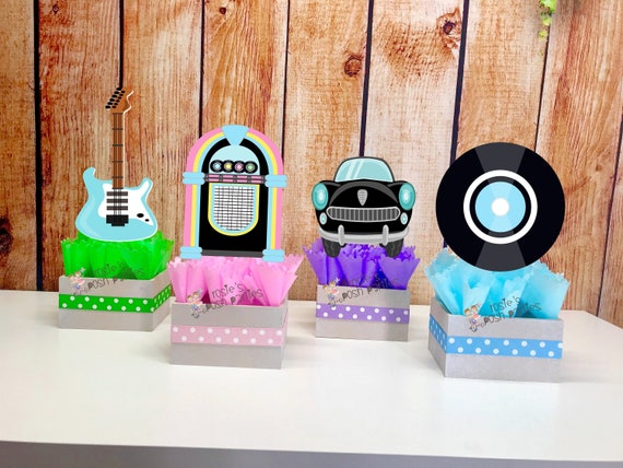 I Love The 50s Birthday Bash Party Centerpieces 50s Party