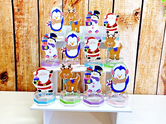 Christmas Party Theme Christmas Baby Party Favors Christmas Holidays Party Favor Decoration Centerpiece Christmas Candy Theme SET OF 12 Il_570xn