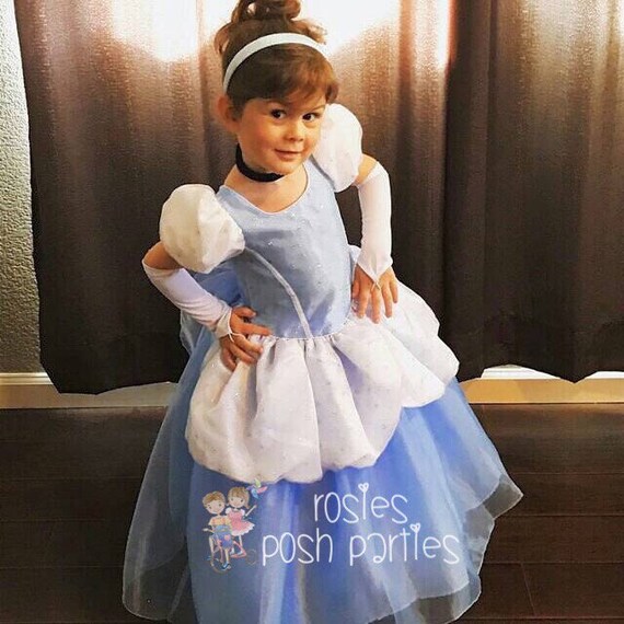 Cinderella dress for Birthday costume or Photo shoot Cinderella dress outfit Birthday dress Cinderella costume Princess dress for Birthday Il_570xn