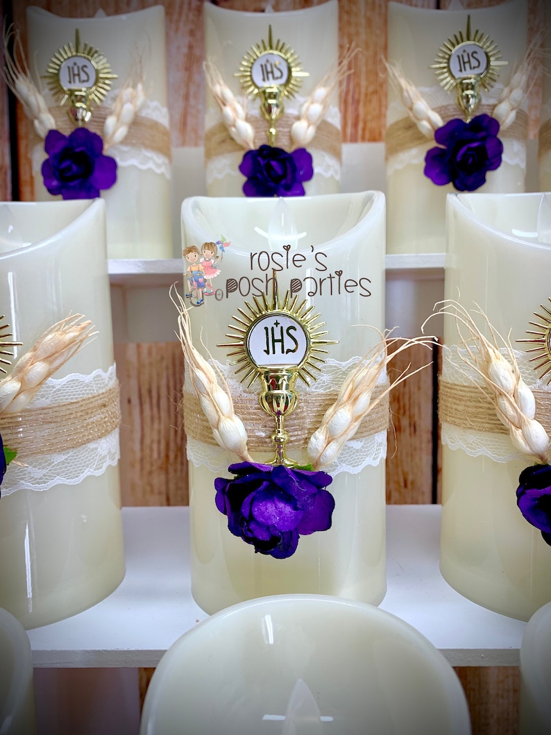 First Communion Favor Recuerdo De Primera Comunión First Etsy