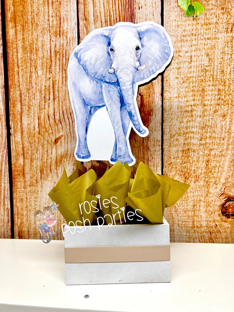 Safari Theme Safari Baby Shower Centerpiece Safari Etsy