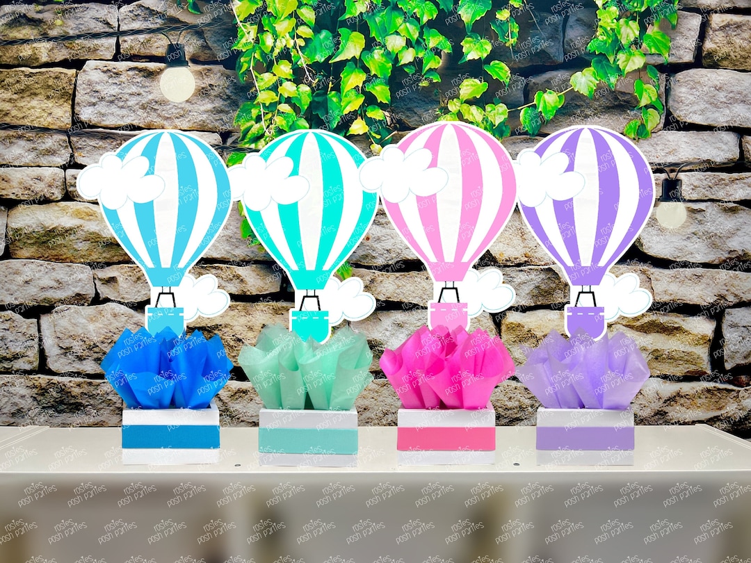 Hot Air Balloon Baby Shower Theme Printables
