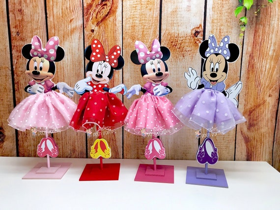 Minnie Mouse Tutu Birthday Decoration Tutu Pink Or Red Version
