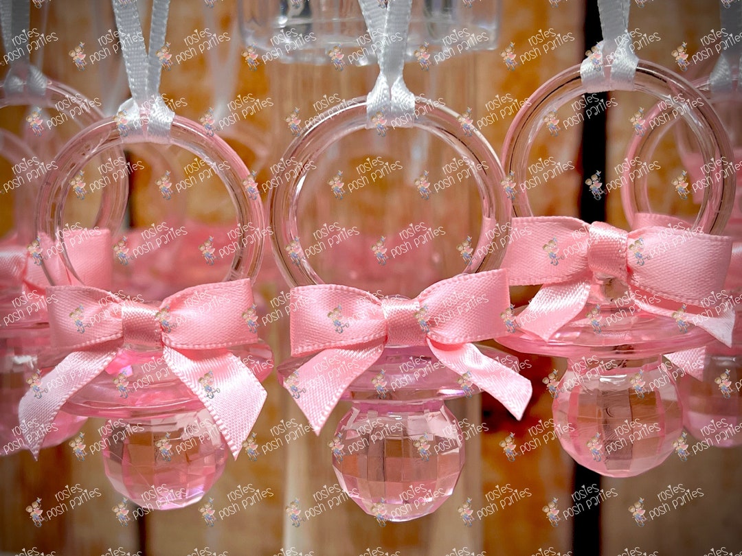 Pacifier Game Favor Pacifier Game Don't Say Baby Baby Shower Necklace