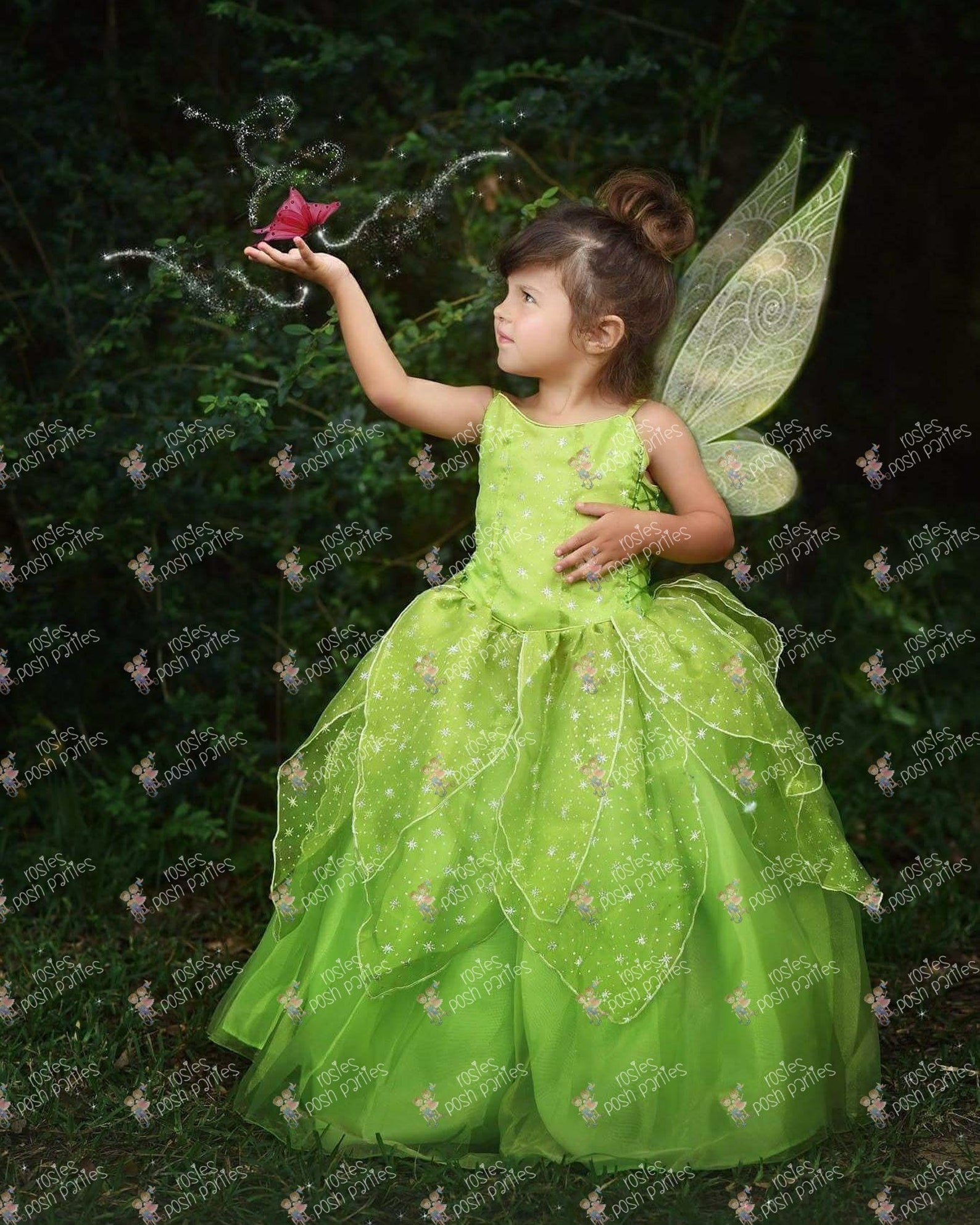 Tinkerbell Fairy Dress for Birthday Costume or Photo Shoot - Etsy