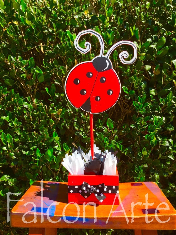 Items similar to Ladybug Baby Shower or Birthday Centerpiece for Guest