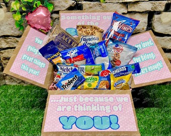 University and College Care Package | Student Care Package | College Care Package | Finals Week Care Package | Love Package | College Gift