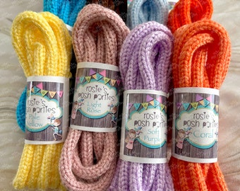 I Cord | Knit I Cord | French Knitted Cord | Knit Rope for Name Sign | Tricotin I Cord Wire Name I Cord Wire Letters by the Yard