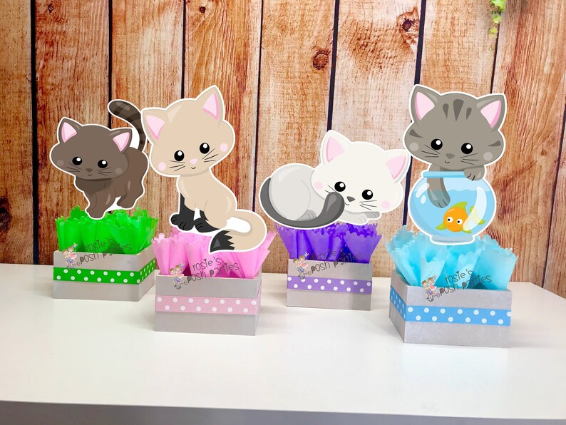Theme Chaton Danniversaire De Fete A Theme Pour Chat De Etsy Canada Theme Chaton Danniversaire De Fete A Theme Pour Chat De Etsy Canada