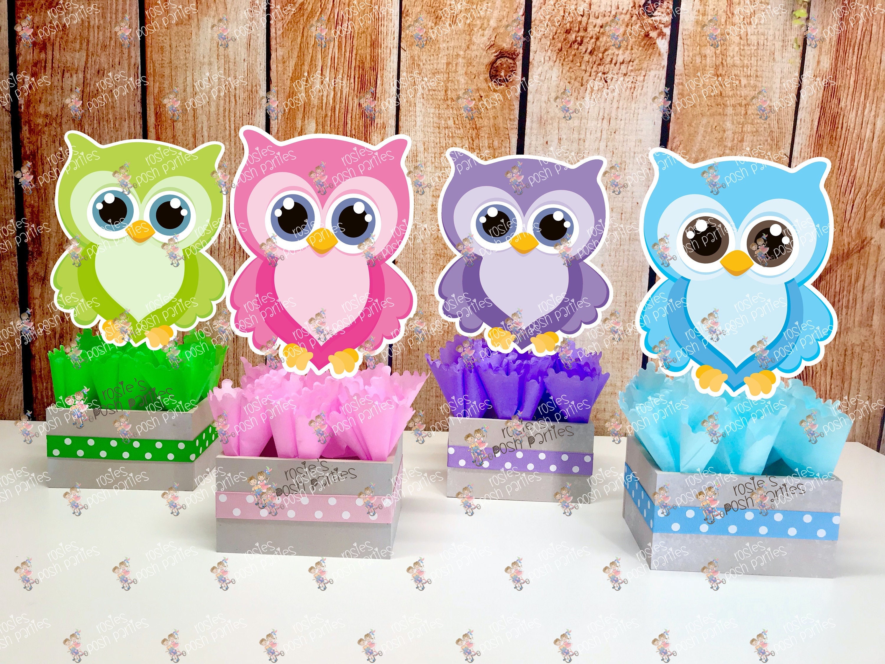 Baby ABC's Baby Shower Game - Owl Baby Shower Theme for Baby Girl