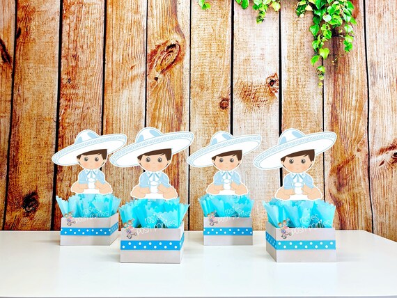 Charro Baby Baptism | Charro Birthday Theme | Charro Mariachi Theme Centerpiece | Charro Decoration | Charro Bautizo Baptism INDIVIDUAL Il_570xn