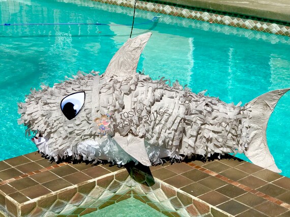 Shark Birthday Shark Party Shark Birthday Party Decoration Pinata