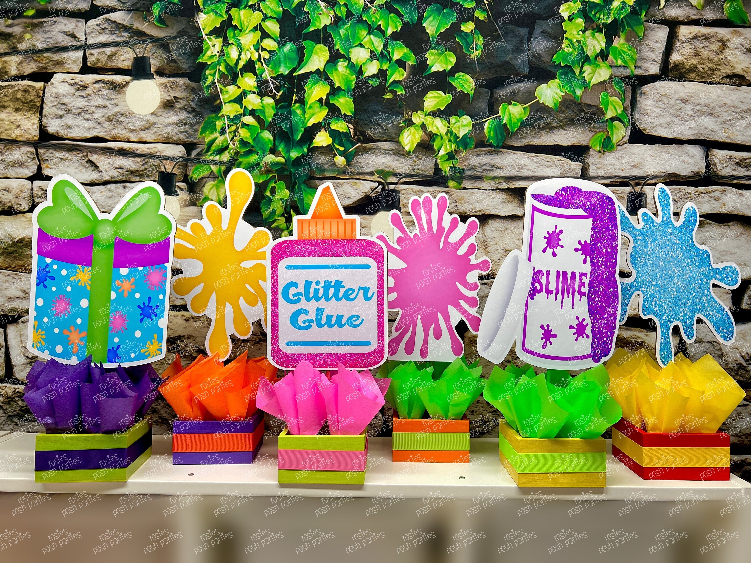 Slime Birthday Party Theme, Slime Bash, Slime Party Decor