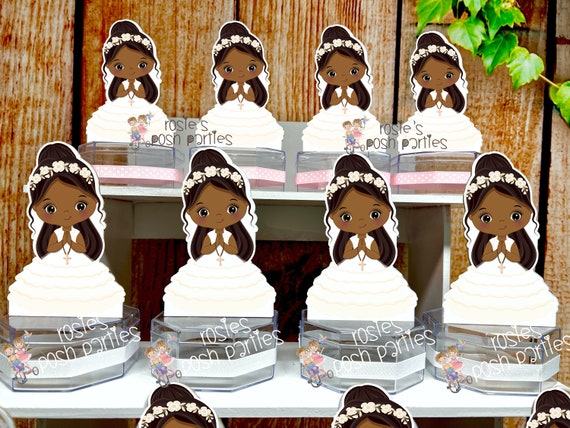 African First Communion Theme | Holy Communion Theme | First Communion Candy Jar Favor | My First Communion | First Holy Communion SET OF 12 Il_570xn