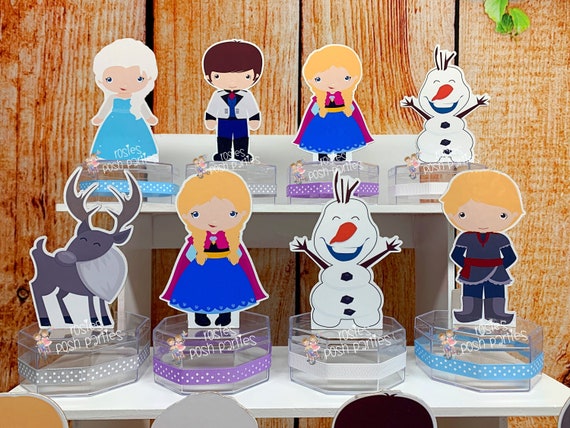 Frozen Birthday Theme Candy Jar Favor | Elsa Anna Party Favor | Frozen Birthday Theme Favor | Elsa Birthday | Anna Birthday Favor SET OF 12 Il_570xn