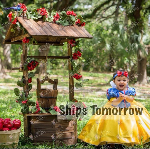 Snow White dress for Birthday costume or Photo shoot Snow White dress outfit Birthday dress Snow White costume dress for Birthday party Il_570xn