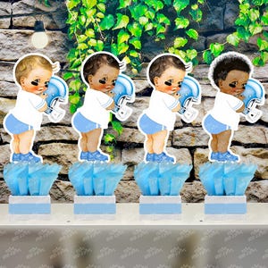 Touchdown or Tutu Gender Reveal | African American Gender Reveal | Football or Tutu Baby Shower Theme | Its a Boy | Its a Girl INDIVIDUAL