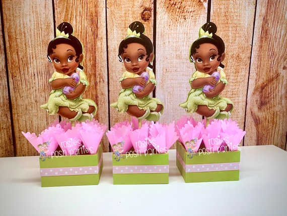 Princess And The Frog Birthday Centerpiece Baby Princess Tiana Frog Il 570xN.2544695522 4ziw