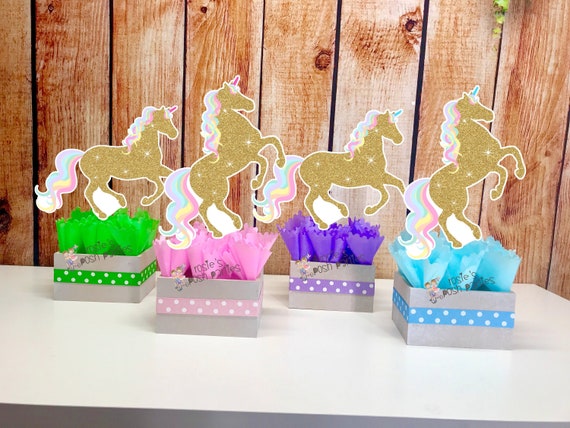 Unicorn Baby Shower Unicorn Baby Shower Unicorn Princess Baby Shower Royal Princess Ballerina Birthday Princess Unicorn Theme Party SET OF 4 Il_570xn