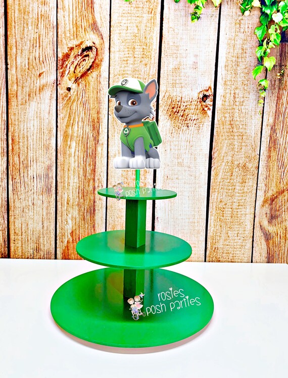 Paw Patrol Theme Cupcake | Paw Patrol Cupcake Favor | Paw Patrol Party | Cupcake Stand | Paw Patrol Stand | Paw Patrol Cupcake Stand Decor Il_570xn