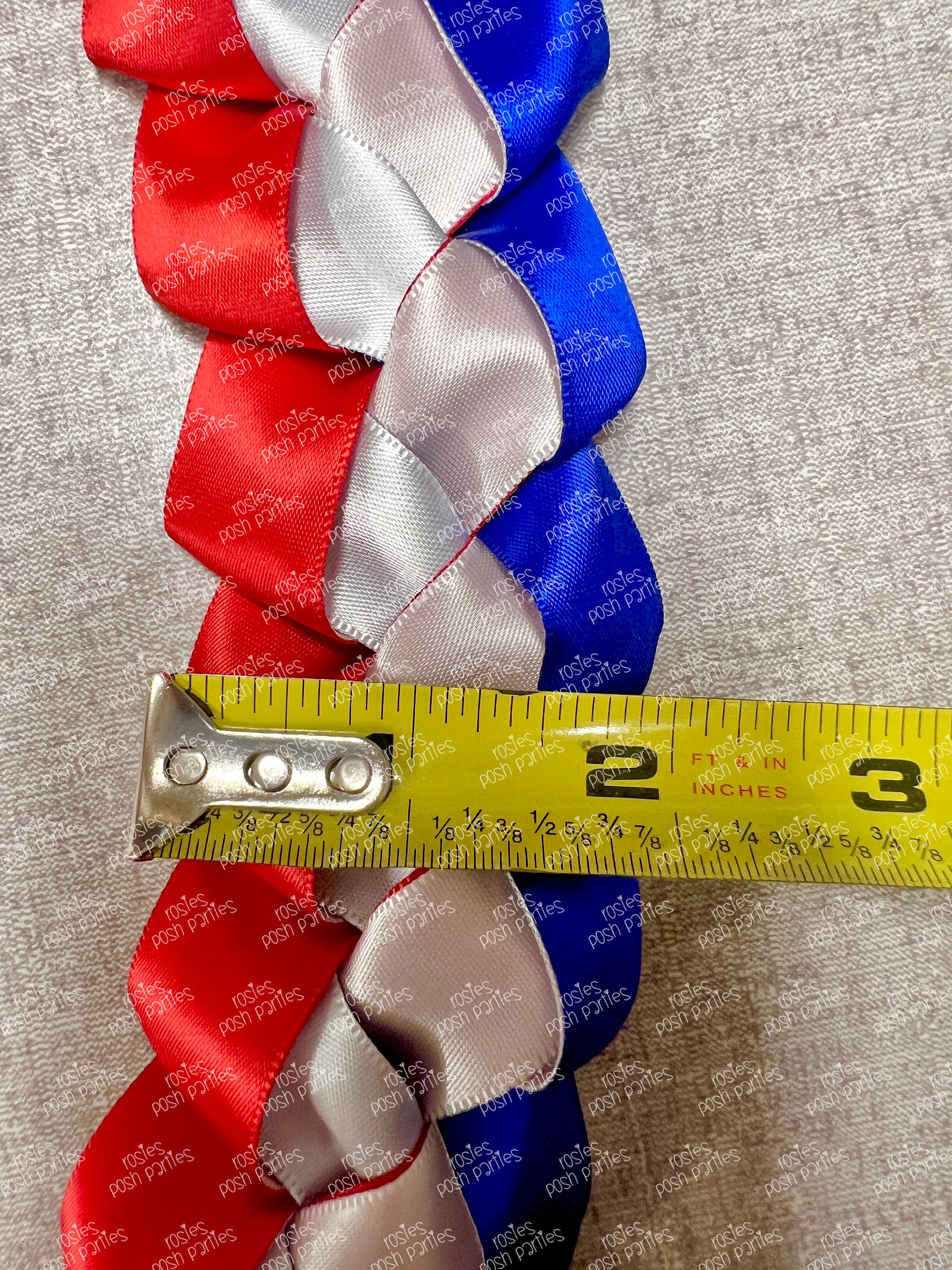 Graduation Lei | Filipino Flag Lei | Senior Night Gift Lei | Braided ...