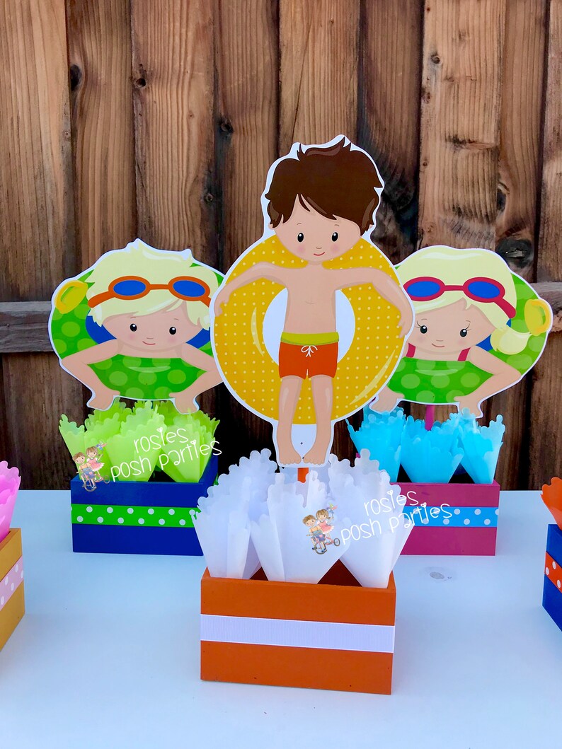 Pool Party Pool Theme Pool Birthday Party Pool Etsy