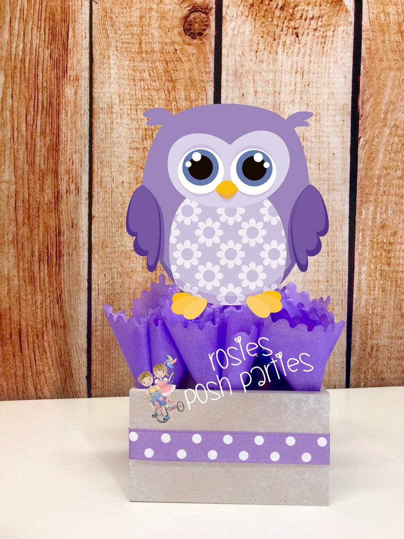 Owl Baby Shower Centerpiece for guest Table Owl centerpiece Etsy