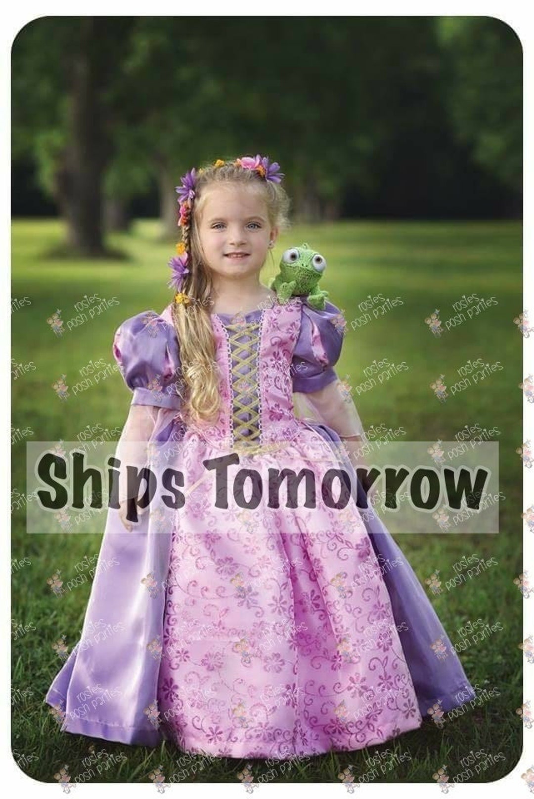 Tangled Rapunzel dress for Birthday costume or Photo shoot - Etsy España Tangled Rapunzel dress for Birthday costume or Photo shoot - Etsy España
