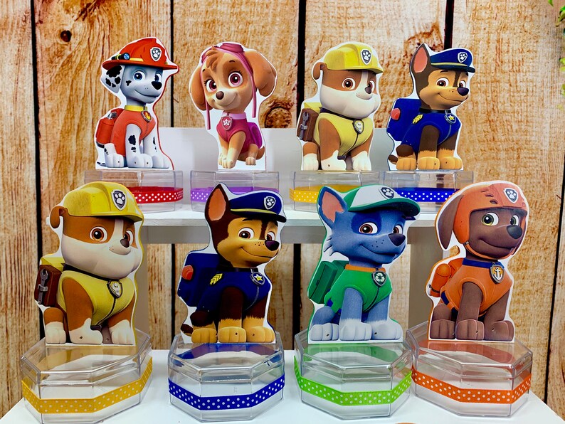 Paw Patrol Birthday Favors Paw Patrol Candy Treat Jars For Etsy Paw Patrol Birthday Favors Paw Patrol Candy Treat Jars For Etsy