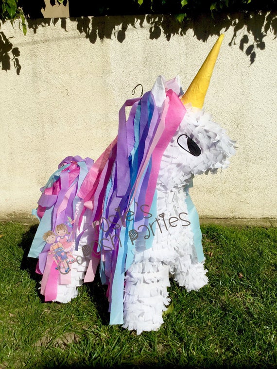 Unicorn Birthday Pinata Unicorn Baby Shower Party Unicorn birthday party decoration Pinata Pony horse birthday party Unicorn LARGE ITEM Il_570xn