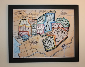 South East San Diego Map