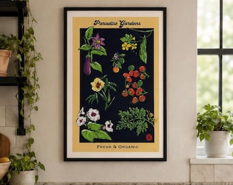 Paradise Gardens Limited Art Print