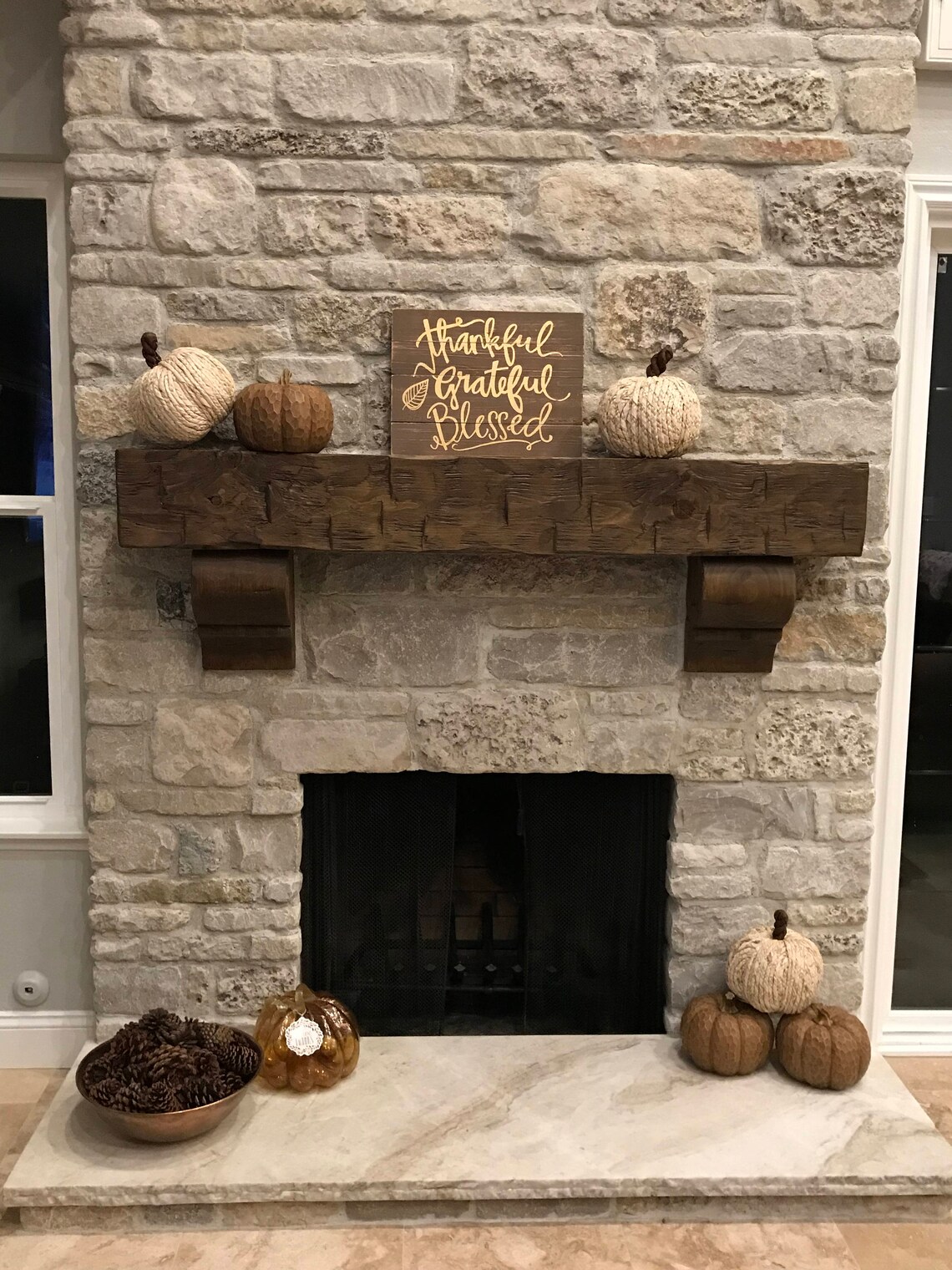 Fireplace Mantel 5' Chunky Five Foot Long Rustic Hand Hewn Etsy
