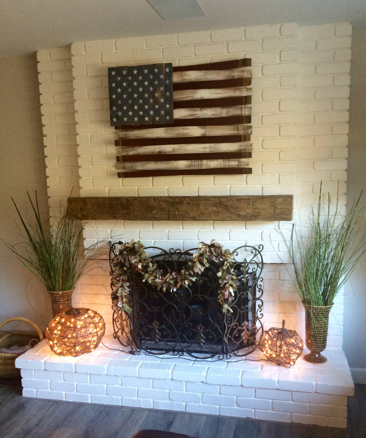 Fireplace Mantel 5' Chunky with Corbels Rustic Hand Hewn Etsy