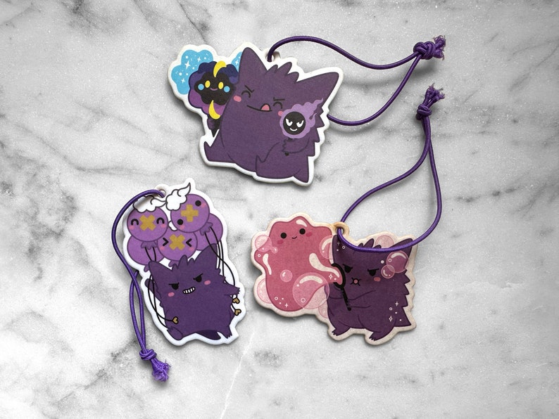 Gengar & Friends Air Freshener image 1