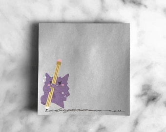 Gengar Sticky Notes