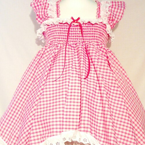 ALL Sizes Adult Baby Dress Sissy ABDL BLUE or Pink Gingham - Etsy Israel