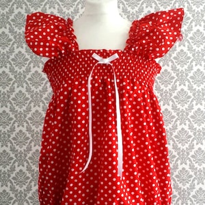 Sissy Adult Baby Red White Spot Romper frilly satin lace Fancy Party Unisex Cosplay Princess xxl xl party ddlg lingerie little