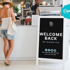 Customizable A-Frame Signs: Boost Curb Appeal for Churches, Businesses & Storefronts