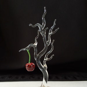 Cherry Tree Handblown Glass Sculpture