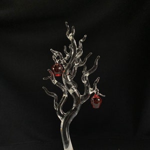 Apple Tree Handblown Glass Sculpture